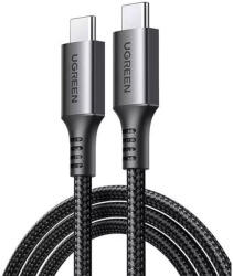UGREEN Cablu de date si incarcare UGREEN USB-C to USB-C PD Fast Charging Cable, USB-C la USB-C, 1 m, Negru (UG-15373)