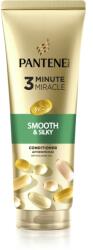 Pantene 3 Minute Miracle Smooth&Silky mélyen tápláló három perces kondicionáló a károsult hajra 220 ml