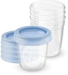 Philips Avent VIA SCF619/05 pahar cu capac 5x180 ml