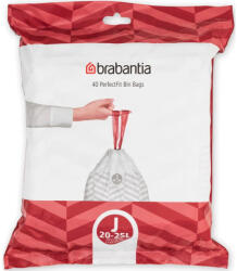 Brabantia PerfectFit szemeteszsák J méret - 20-25L, 40db/csg (115608)
