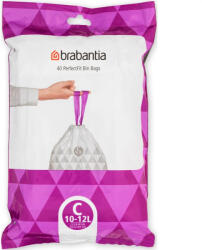 Brabantia PerfectFit szemeteszsák C méret - 10-12L, 40db/csg (137945)