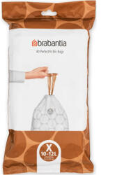 Brabantia PerfectFit szemeteszsák X méret - 10-12L, 40db/csg (138041)