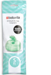 Brabantia PerfectFit Compostable szemeteszsák S méret - 6L, 10db/tek (419683)