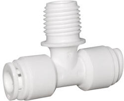 T" elosztó - bekötő csatlakozó 3/8"x3/8"x3/8" PUSH-IN (PUSH-T-383838-KM)