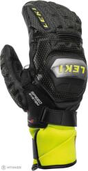 LEKI Worldcup Race Ti S Speed kesztyű, fekete/jeges citrom (9.5)