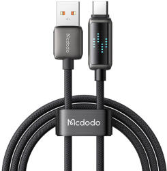 Mcdodo CA-2350 USB-A - USB-C kábel, 6A, LED kijelző, 1, 2m