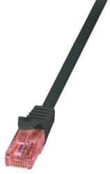 LogiLink Patch kábel PrimeLine Cat. 6 U/UTP 7, 5m fekete (CQ2083U) (CQ2083U)