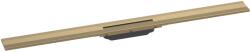 Hansgrohe RainDrain Flex - Rigolă liniară de duș cu grătar din inox 1000, montare pe perete, opțiune scurtare, bronz periat 56053140 (56053140)