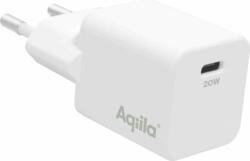 Aqiila Chargebird W1 1x USB-C Hálózati Töltő adapter 20W - Fehér (AQWCW1PBI20W898)
