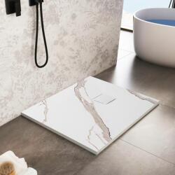 Zuhanytálca Magnum CARRARA WHITE 90x90 (53434)