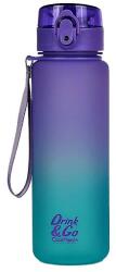 COOLPACK Matt Műanyag Kulacs - 600 ml, Gradient Blueberry Dark