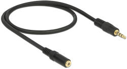 Delock Cablu prelungitor audio Delock cu 4 mufe / mufe jack stereo de 3, 5 mm pentru dispozitive Iphone,