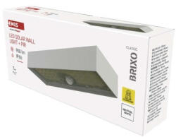 EMOS ZG165S LED SOLAR lámpatest BRIXO PIR, 900lm IP65 természetes fehér