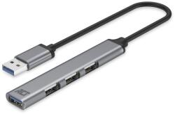 ACT AC6325 4-portos USB2.0 HUB Grey (AC6325) - pcx