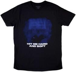 Billie Eilish Ing Hit Me Hard And Soft Blue Lines Unisex Black S (BILLIETS56MB01)
