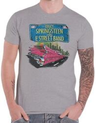 Bruce Springsteen Ing Pink Cadillac Unisex Heather Grey M (SPRINGTS01MG02)