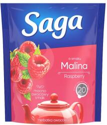 Saga Raspberry ízesített gyümölcstea 20 filter 34 g