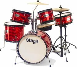 Stagg TIM JR 5/16B RD Red Детски комплект барабани (TIM-JR-5-16B-RD)