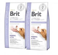 Brit veterinary Brit Grain Free Veterinary Diet Dog Gastrointestinal Hering borsóval 2x12kg