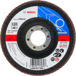 Bosch X551 fíber csiszolótárcsa 115 x 22, 23 mm, P120 (2608607346)