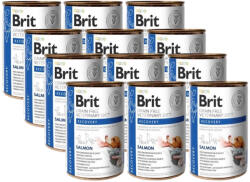 Brit veterinary Brit Grain Free Veterinary Diet Dog/Cat Recovery Lazac 12x400g