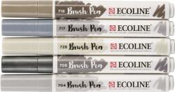Ecoline Brush pen X11 Markere acuarelă Grey 5 Bucăți (11509937)