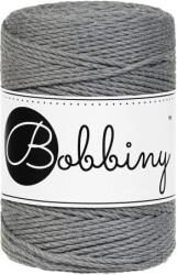 Bobbiny 3PLY Macramé Rope 1, 5 mm 100 m Gri piatră Șnur (TD-E057)