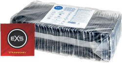 EXS Condoms Strawberry óvszer, eper aromával (100 db) - ovszer-vasarlas