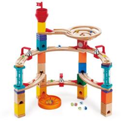 Hape Jucarie copii Quadrilla - circuit cu bile - Evadeaza din Castel (102 piese) (E6019A) - ookee