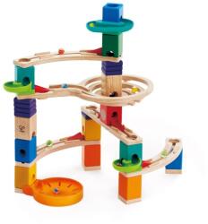 Hape Jucarie copii Quadrilla - circuit cu bile - Suspans (94 piese) (E6020A)