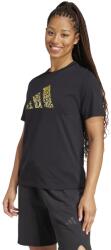 Adidas adidas Tech Metallic Graphic T-Shirt M | Femei | Tricouri | Negru | JJ4059