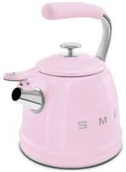 Smeg CKLW2001PK - SMEG VÍZFORRALÓ TEÁSKANNA, retro, síppal, rózsaszín (CKLW2001PK)