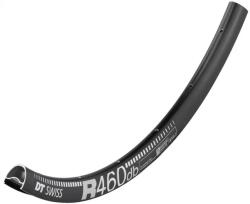 DT Swiss R460 DB országúti felni (622x23/18 mm), csak tárcsafékhez, 28H, 460g, fekete