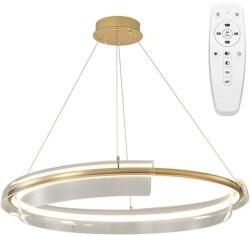 Toolight Szerszámlámpa, LED függőlámpa 58cm távirányítóval APP1672-CP, arany, OSW-06137 (OSW-06137)
