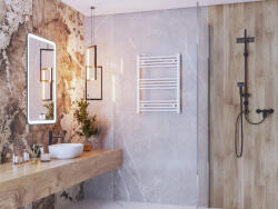 Gamma Erga Basic, fűtőelem 800x600 mm, 370 W, fehér, ERG-LAV-BASIC-8060-WH (ERG-LAV-BASIC-8060-WH)