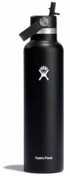 Hydro Flask Termosz 24 OZ Standard Mouth Flex Cap 710ml, fekete