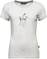Chillaz Saile Flower W grey melange - póló 36 (9120131514328)