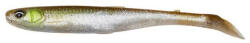 Savage Gear Slender Scoop Shad Bulk gumihal, 11 cm, green silver, 1 db (74263)
