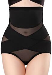 Flippy Lenjerie Modelatoare pentru Abdomen, Flippy, cu Talie Inalta si Corset, Negru, Push-Up, Marimea L (teo-126339)