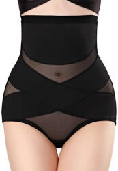 Flippy Lenjerie Modelatoare pentru Abdomen, Flippy, cu Talie Inalta si Corset, Negru, Push-Up, Marimea M (teo-127951)