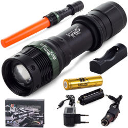 MH Protect Bailong taktikai zseblámpa zoom cree dióda xml-t6