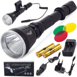 MH Protect Cree xm-l t6 taktikai fegyver bailong zseblámpa