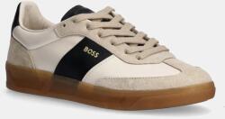 HUGO BOSS bőr sportcipő Brenta bézs, 50536624 - bézs Női 41