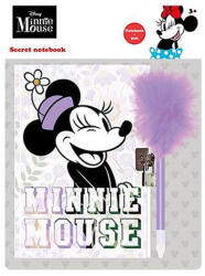 W&O Disney Minnie Purple emlékkönyv, lakatos napló tollal ARJ081874A (ARJ081874A)