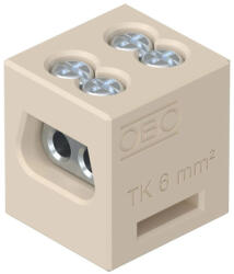 Obo Bettermann 7205703 TK 06-2 Kerámiasorkapocs kettes Firebox T dobozokhoz 6 mm2 (7205703)