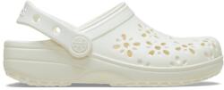 Crocs Kids Classic Floral Cut Out Clog K Gyerek papucs (210943-0WV J2)
