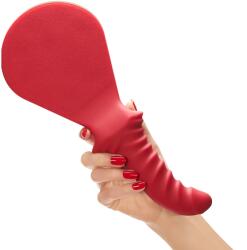 Fun Factory Dildo&Padela BUCK DICH, Silicon, Rosu, Fun Factory, 31.5 cm