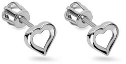 Heratis Forever Fehérarany fülbevaló Szív IZ21601A