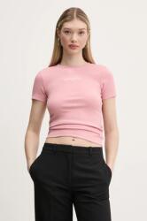 Guess Jeans t-shirt női, rózsaszín, W5RI57 KA0H1 - rózsaszín L