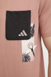 Adidas Памучна тениска M T LENS PKT T (JJ3927)